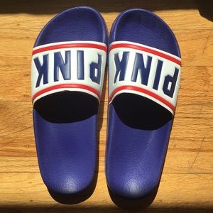 brand new size M vs PINK slides